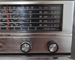 Vintage Lafayette Explor-Air Mark V Multi-Band Radio WORKING