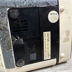 Vintage 80s Cube MAGNAVOX Dual Alarm Clock AM/FM Cream Radio D3110/37 Tested