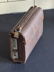 SONY TR-6081 Vintage Transistor Six Radio Light Blue Original Leather Case WORKS