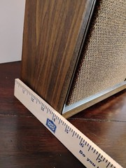 Vintage Wooden SONY AM/FM Table Radio TFM-9450W Tested & Working