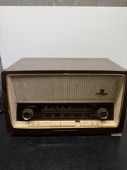 Vintage Nordmende Turandot Tube Radio FM BC SW1 SW2 West Germany works READ!