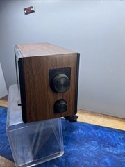 Vintage General Electric GE AM FM Table Radio Model 7-4115B Walnut Finish TESTED