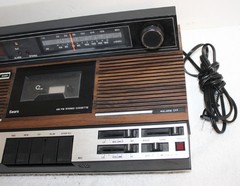 Vintage Sears 317.23400 051 Am/Fm Cassette Alarm Clock Radio 23400 ~ Repair