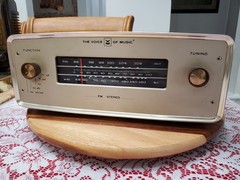 Vintage 1960&rsquo;s Voice of Music Tuner Model #1465 Powers Up but Untested / No Amp