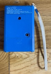 Realistic Transistor Radio AM Flavoradio Pocket Blueberry Blue 12-202 Vintage