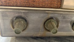 General Electric Vintage Dual Speakers Radio
