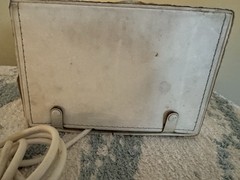 Vintage Hitachi TH-852 Solid State AM Radio AC/Battery Parts Repair 1970s