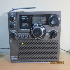 SONY ICF-5900 Sky Sensor 5-band Radio Later Model w/Separate Timer Apter Working