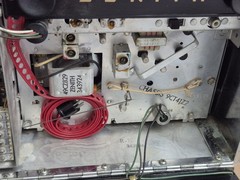 Vintage Zenith Royal 1000-D Trans-Oceanic Wavemagnet Radio FOR PARTS/REPAIR