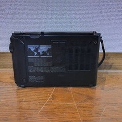 Sony Icf-7601 Fm/Am/Sw 12Bands Showa Retro Confirmed Operation Free Shipping
