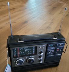Vtg 1970s WORLDSTAR MG-6000 Multi-Band Radio Receiver AM/FM/CB Shortwave READ