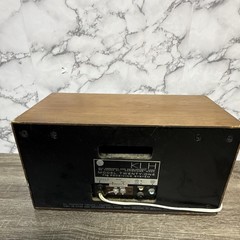 KLH Model Twenty-One FM Receiving System Vintage Wood Cabinet Radio
