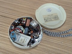 Vintage LOVE Radio Necklace 1970s Radio Shack Tandy Realistic Cat. No. 12-2003