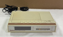 Vintage Tenkai AM/FM Clock Radio Model RC5 Works Made Hong Kong in VGC