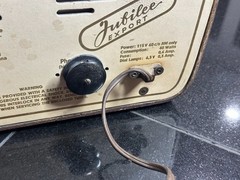 Vintage Telefunken Jubilee Export 1950s Tube Radio AM FM Works West Germany