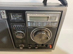 Vintage Panasonic Radio 6 Band FM MW SW 1-4 Receiver Model RF-B300 Tested Works