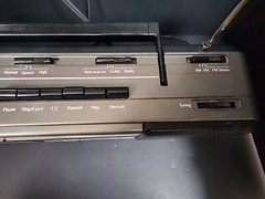 Vintage Sears SR3000 Series FM/AM Stereo Receiver Dual Cassette One Recorder