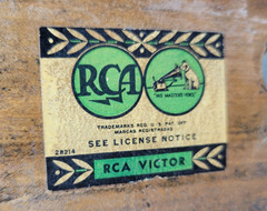 VTG-RCA Victor Wood Radio Model Tube AM/Shortwave/Police Band Radio Does Work
