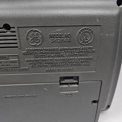 Vintage GE Radio Cassette Recorder 3-52654A AM/FM Boombox – Tested Working
