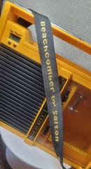 Salton Beachcomber BC-1C Cassette Player AM/FM Radio 1985 Yellow w/ Secret Stash
