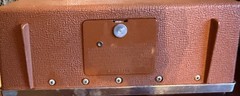 GE P-780 AM Radio Portable Silver Black Brown