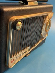 Vintage MOTOROLA Canada Roto-Tenna Tube Radio Model MP-56L Excellent Sound
