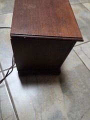 Vintage 1950&rsquo;S Zenith tube wood table Radio Long Distance AM/FM Model K731 Works