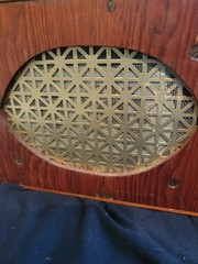 Vintage Wood Case Hand Built Unbranded Table Top Am/Fm Radio Tested Works
