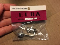NOS Vintage Green Faceted Pilot Lamp Indicator Light 47 bulb for Tube Radio