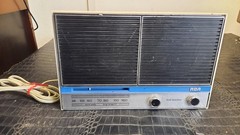 Vintage Rca Model RZA215Y Solid State Long Rang Trf Radio Tasted Works