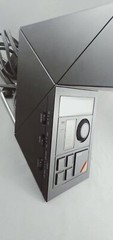 Twisting Swivel Z-104 AM-FM Z Clock Radio with Light 1988
