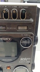 Sony FX-300 Jackal 300 Vintage TV AM/FM Radio Cassette Recorder Japan JANK
