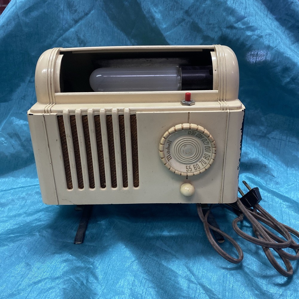 1950s Mitchell Lullaby Bed-Lamp Radio *radio and light work*
