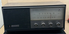 Vintage National Panasonic FM AM 2-Band Tube Radio – Model RE-744 – Tested Works