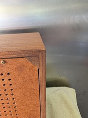 Panasonic RE-7259 FM-AM 2-Band Desktop Tabletop Wood Radio Vintage 1975 Works