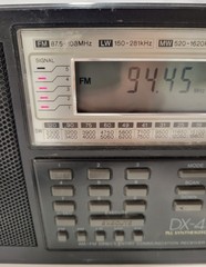 Realistic DX-440 PLL Short wave Radio Communications Receiver Tested & Works Gre