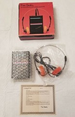 Vintage Pierre Cardin FM Radio Receiver With Stereo Headphone