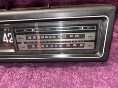 General Electric GE C4310 A Flip Clock Radio With Alarm EXCELLENT w/box