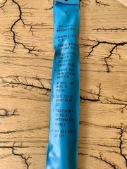 Vintage Portable Am/Fm Antenna Rod With Sliding Adapter Part No. PAS-4H