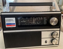 Vintage Hanimex Multiband Radio Receiver Model 7640 AM FM CB Hong Kong AS IS