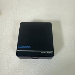 Magnavox Mini Travel Clock Radio D1858/47 4.5V Hong Kong