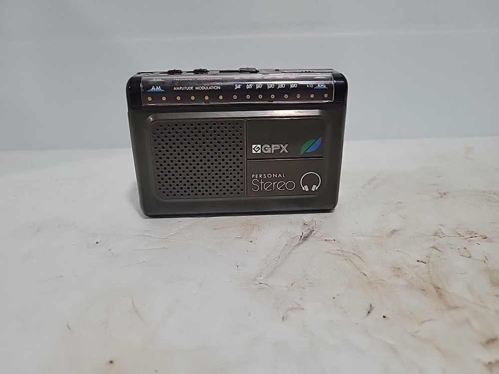 Vintage GPX Model A2845 Personal Stereo Walkabout Am/FM Radio 90s Tested