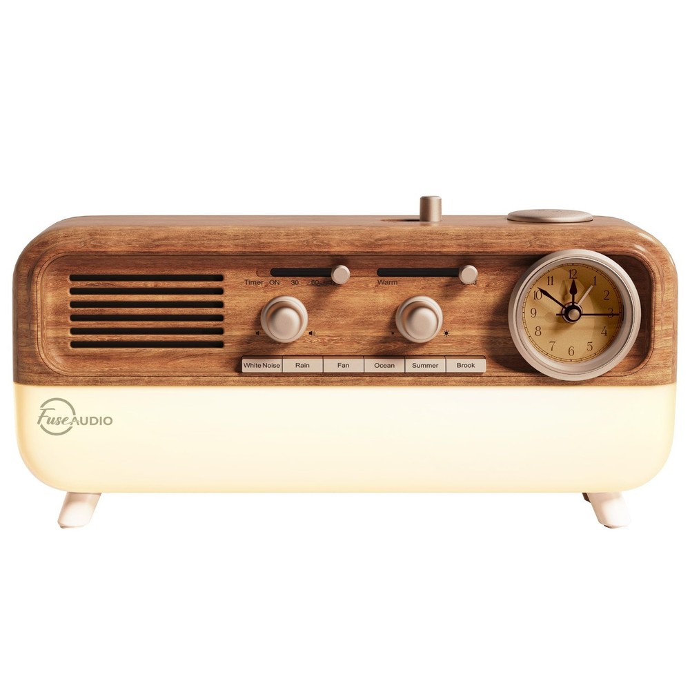 Fuse DRM Sleep Machine Bluetooth Speaker w/ Alarm Clock & Adjustable Lighting