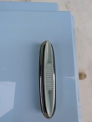 Motorola C19B8 Clock Radio Two Tone Blue Tube AM Mid Century Modern 1963