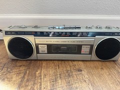 Vintage General Electric 3-5283B GE AM/FM Radio Cassette Player Boombox WORKS