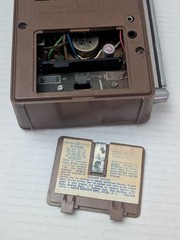 GE General Electric (Vintage 1960&rsquo;s) AM/FM 12 Transistor Radio P-18443- Tested!!