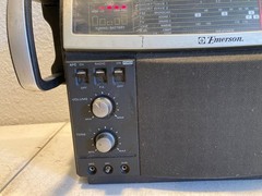 Emerson MBR-1 Multi Band AM/FM/CB/SW1&2/TV/AC/Weather/PA Portable Radio