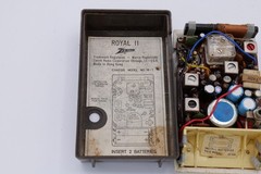 Zenith Royal II Eight Transistor Radio Hong Kong Parts