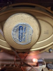 Grundig 2043 w/3D Vintage Short Wave Radio Klang German FOR PARTS NON-WORKING