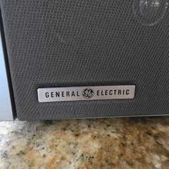 Vintage General Electric GE AM FM Clock Radio Model 7-4691A – Tested/Works